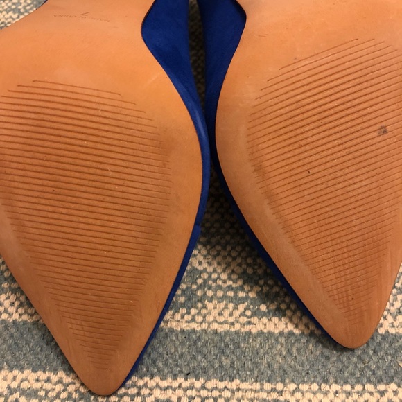 Madewell Mira Heels (3.75") in Noble Blue, size 7 - Picture 4 of 6